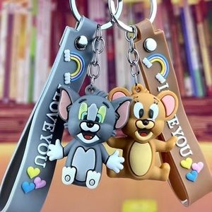 NEW! Tom and Jerry set of 2 keychains!